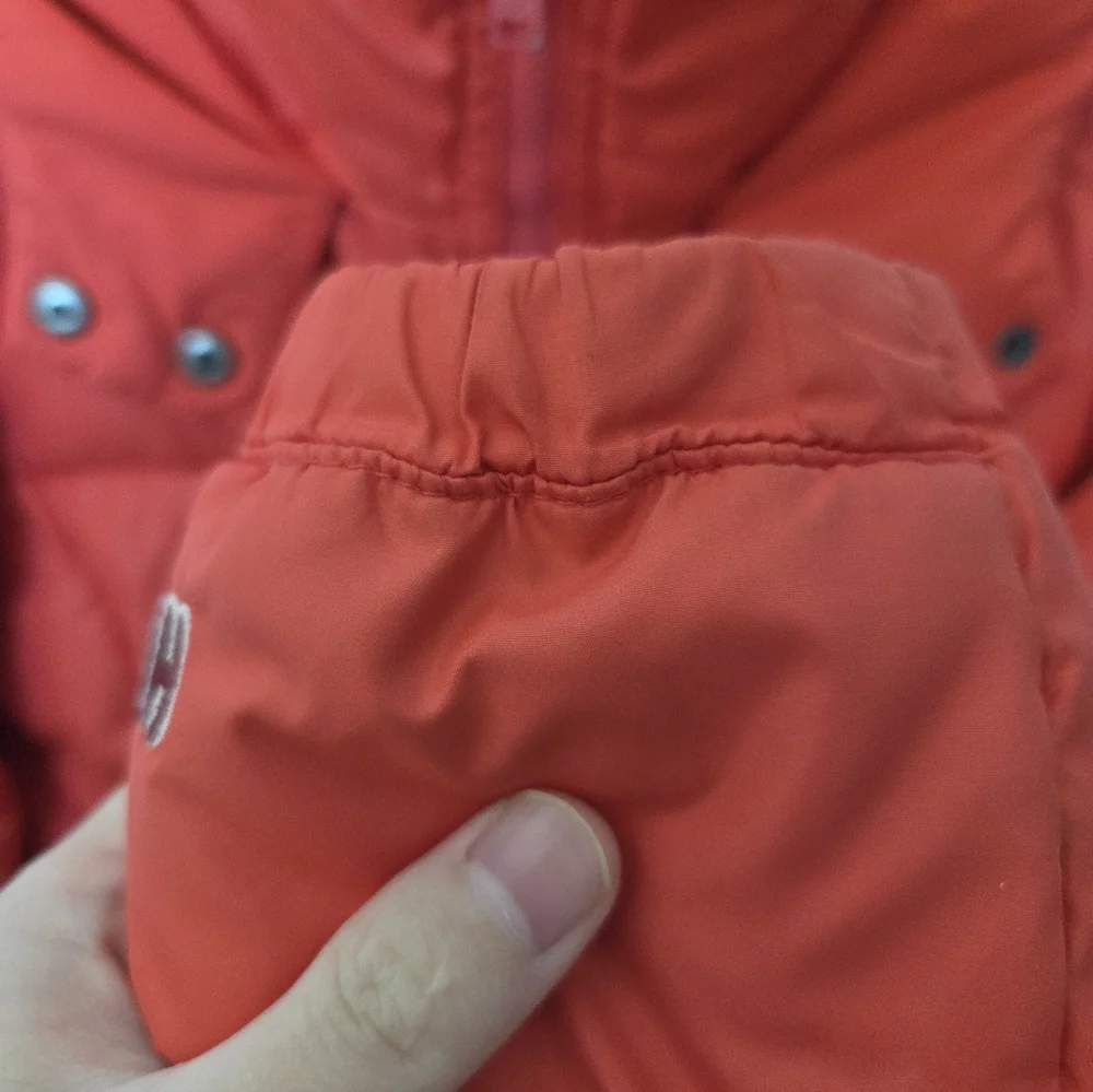 Hollister Pink Puff Down Coat